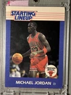 1988 Kenner Starting Lineup Michael Jordan Bulls Card Rare Vintage NBA Chicago