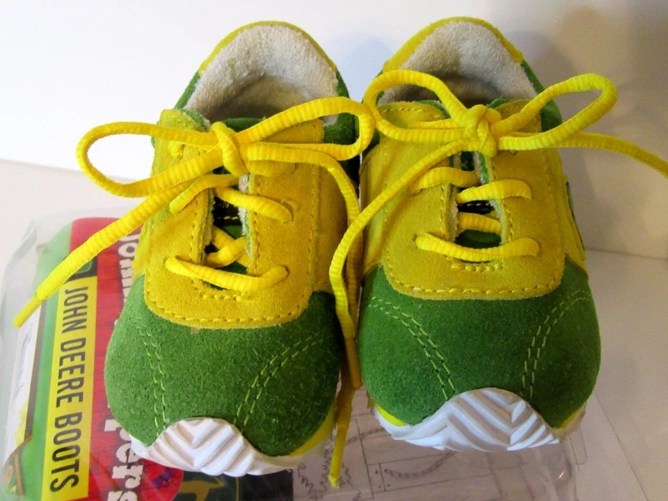 Johnny Poppers JOHN DEERE Botas de Tractor Infantil Zapatos Atléticos Tenis EN CAJA s2 Foto 3 de 4