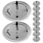  20 Stück Edelstahl-Teekannenfilter, Braufilter, Teesieb, Abfluss,