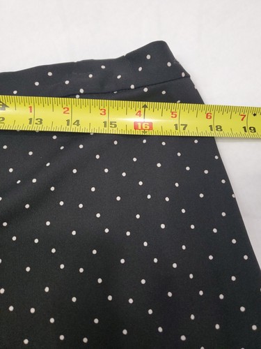 Falda larga acampanada a lunares blanca y negra diseño Chico para mujer talla 3 (16/XL) EE. UU. - Imagen 10 de 11