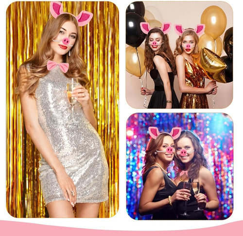 Haustier-Haarband-Set ist für Halloween-Party verkleiden geeignet(Schweine) - Bild 7 von 7