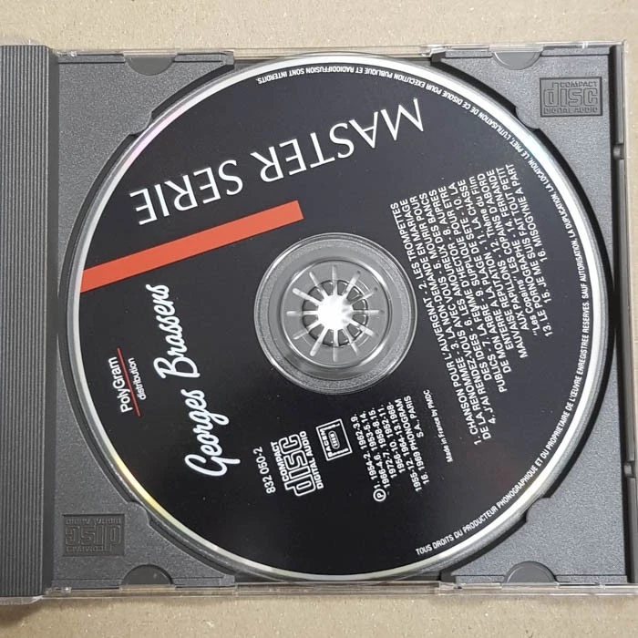 GEORGES BRASSENS Master Serie Vol. 1  NM/EX(CD) - Bild 3 von 4