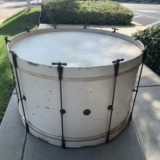 LUDWIG & Ludwig Pioneer Model Bass Drum 26”x16.5” 1930s Vtg USA