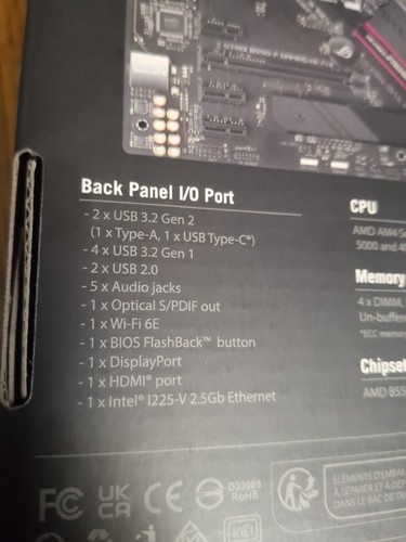 ASUS ROG Strix B550-F Gaming WiFi II AMD Sockel AM4 ATX DDR4 Mainboard - Bild 6 von 10