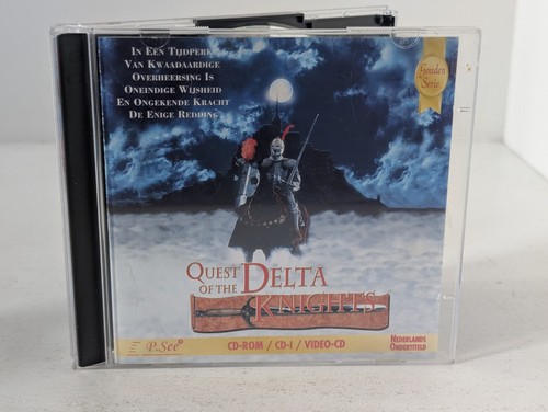 Quest Of The Delta Knights 1993 CDI 3DO Amiga CD32 VCD Video CD Free Shipping - Photo 1/4