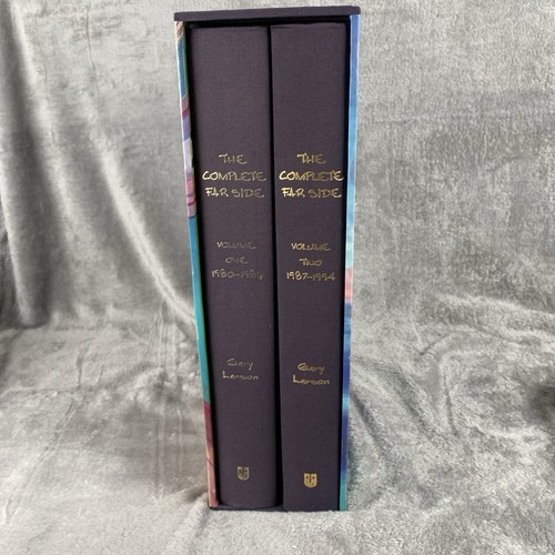 The Complete Far Side by Gary Larson 1980 To 1994 Hardcover Boxed 2 Book Set