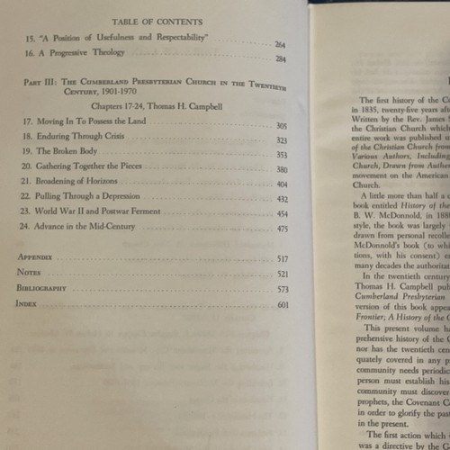 A People Called Cumberland Presbyterians by Ben Barrus, Thomas Campbell First Ed - Bild 10 von 13