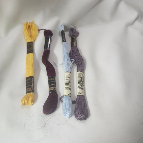 44 Achor 6 Hilos Hilos Completo Parcial Varios Colores Algodón Alemania B16 - Imagen 6 de 6