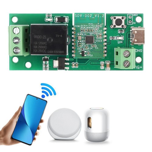 3X (USB-C DC 5V HÁGALO USTED MISMO un solo canal Bluetooth WIFI pulgadas8564 - Imagen 8 de 9