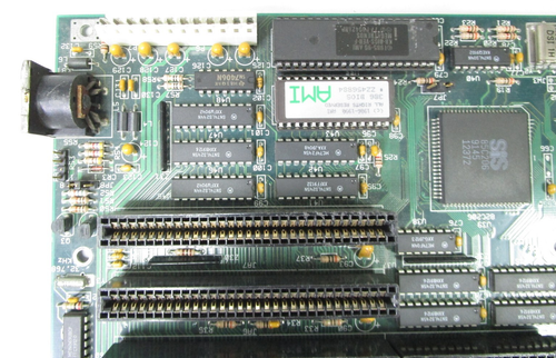 Octek JAGUAR II 386 Mainboard mit AMD AM386 DX-33 Mhz , teildefekt für Bastler - Bild 6 von 11
