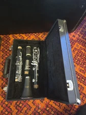 Clarinet, selmer vintage paris series, wood with/case, and mothpiece