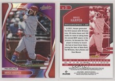2022 Panini Absolute Spectrum Purple /25 Bryce Harper #31