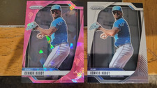 2025 Panini Prizm Connor Norby Pink + Base #69 Miami Marlins