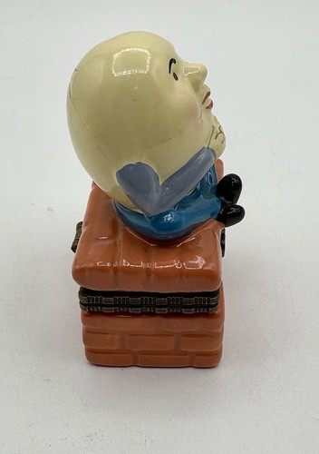 Vintage Direct Connections Humpty Dumpty Schmuckschatulle mit Schmuck Keramik - Bild 6 von 9