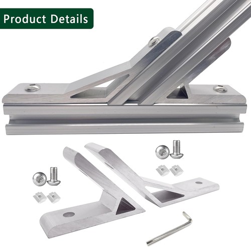 8sets 2020 Aluminum Extrusion Hardware Accessories with M5 T Nuts Screws&Wren... - Picture 4 of 6