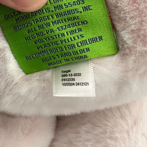 Target Plush Bunny Easter Giggle Scape 16" Soft Floppy Ears Rabbit 2025 Pink - Picture 4 of 11