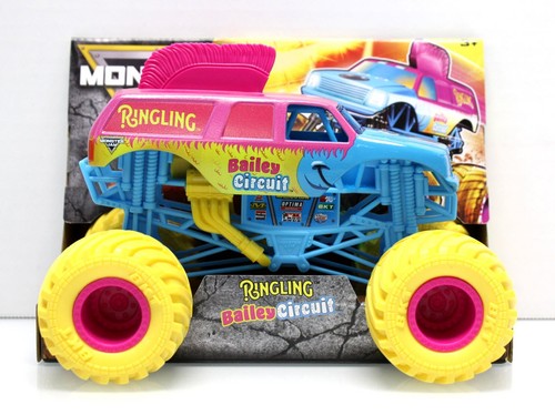 Monster Jam Official RINGLING BAILEY CIRCUIT Monster Tuck 1:24 Scale 🌟VHTF🌟 - Picture 9 of 9