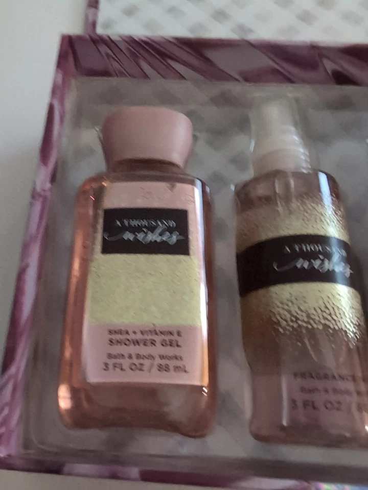 Bath & Body Works 3pc A THOUSAND WISHES Mist Spray, Body Lotion, Body Wash SET - Image 2 of 4
