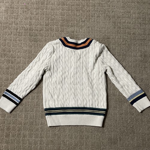 Polo Ralph Lauren Cable Knit Sweater Kids Size 5 - Picture 2 of 3