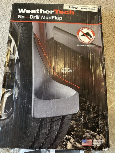 WEATHERTECH No-Drill MudFlaps for F-150/F-150/F-150 Front Pair - Picture 2 of 10