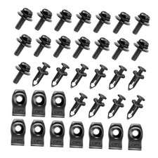 Car Engine Under Cover Splash Shield Guard Body Bolts Car Front 35PCS