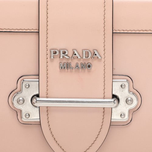 Prada Schultertasche Nude Rosa Lackleder Cahier - Bild 5 von 9