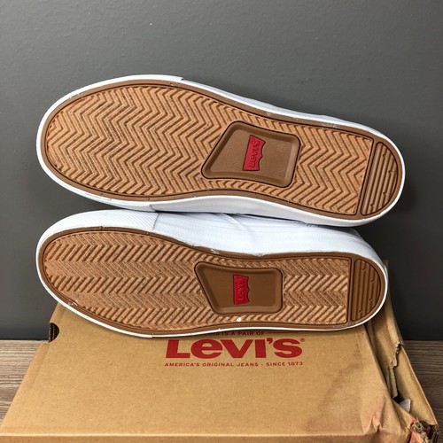 Levi's Naya Perf Women's Shoe White Cushioned Slip On Comfort Size 8.5 DISPLAY - Picture 9 of 11