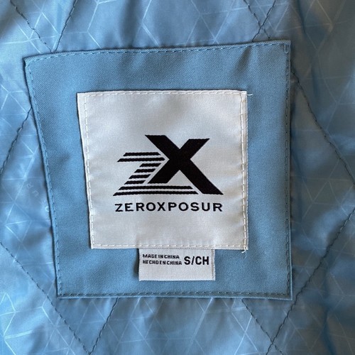 Abrigo para mujer ZEROXPOSUR talla pequeña azul resistente al viento - Imagen 7 de 9