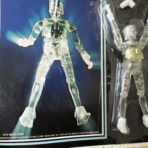 MICRONAUTS Time Traveler 1976 transparente totalmente posable guerrero espacial increíble NUEVO - Imagen 6 de 16