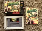 Zombies Ate My Neighbors (Super Nintendo SNES, 1993) Complete, Authentic!
