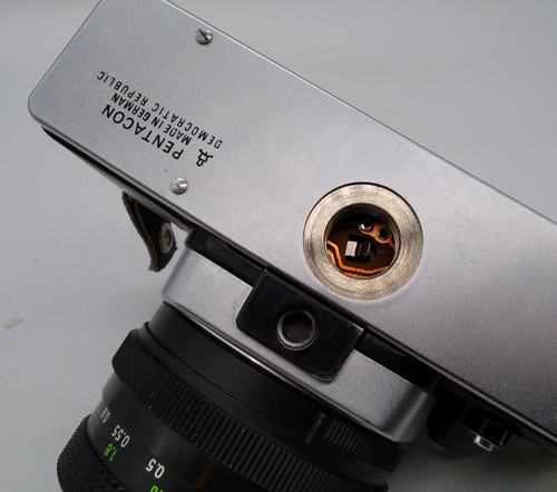 Praktica MTL Nova B Kamera analoge Spiegelreflexkamera 35 mm & 50 mm f1,8 Objektiv. Ungetestet. - Bild 12 von 13