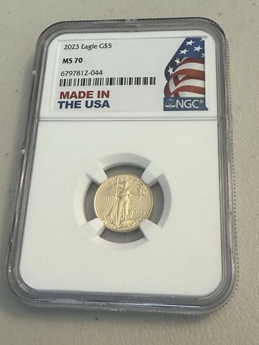 2023 American Gold Eagle G$5 NGC MS70 🇺🇸 Gold  1/10