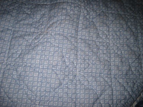 Full/Queen Walled Garden Quilt/Bedspread Blue - Laura Ashley - Picture 6 of 14