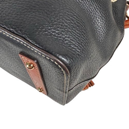 Dooney & Bourke Drawstring Bucket Shoulder Bag Pebbled Leather Hobo Tote Purse - Picture 14 of 24