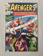 Avengers #7 (Marvel 1964) Zemo, Enchantress, Executioner : GD 2.0