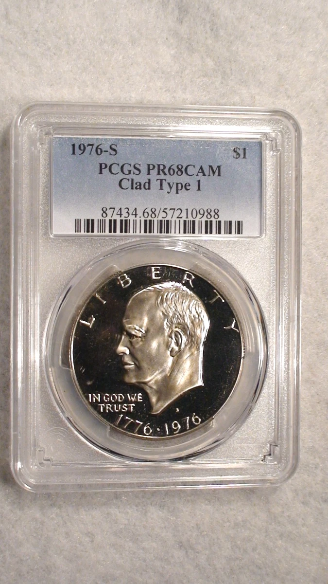 PR 68 Graded 1976 Eisenhower Dollars (1971-1978) for sale | eBay