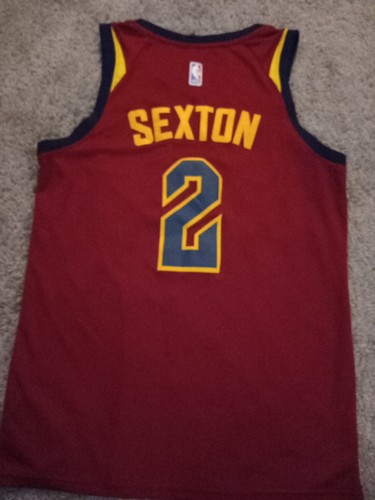AUTHENTIC SWINGMAN NIKE CLEVELAND CAVALIERS CAVS COLLIN SEXTON JERSEY 48 Large - Picture 9 of 11