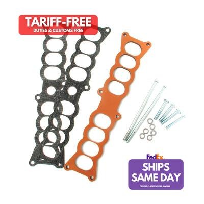 Bbk 1508, Kit Brown Phenolic Phenolic Intake Spacer Fits 86-93 5.0L Mustang - Picture 1 of 9