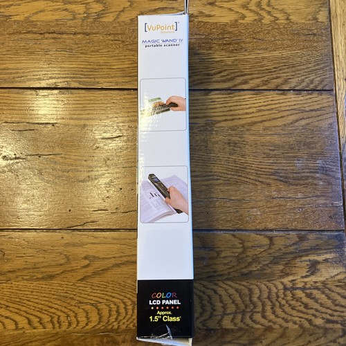 VU POINT MAGIC WAND IV PORTABLE SCANNER ST470 in Box Complete  - Picture 3 of 9