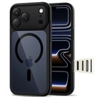 Tech-Protect Magpeak MagSafe CC Apple iPhone 17 Pro Max Czarny/Przezroczysty