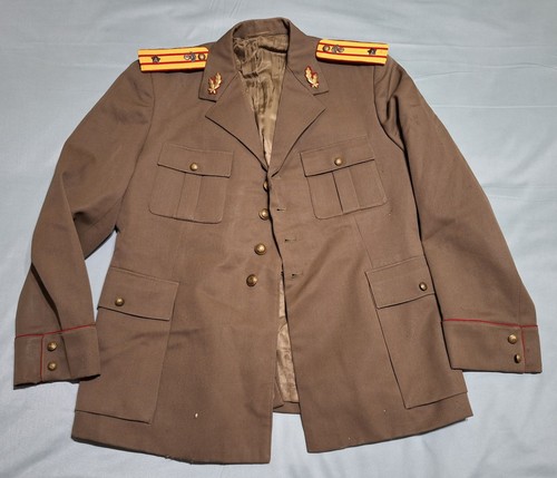 Romanian Army infantry major officer's tunic 1970s Romania uniform CEAUSESCU era - Picture 6 of 24