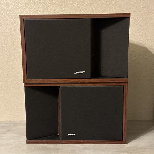 Paar Bose 201 Serie II Direkt/Reflektierende Lautsprecher mit Feldhochtöner