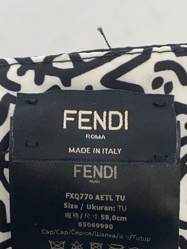 Fendi Cap 58,0 cm Polyester BLK Damen FZXQ770 gebraucht - Bild 5 von 6