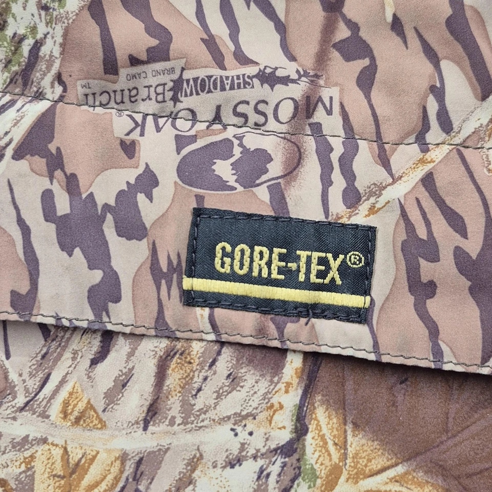 Chaqueta Browning Para Hombre Grande Camuflada Gore-Tex Mossy Roble Sombra Rama Con Capucha Caza Foto 2 de 4