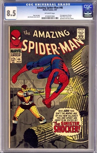 The Amazing Spider-Man Vol 1 46 CGC 8.5 (VF+) Marvel (1967) 1st Appearan