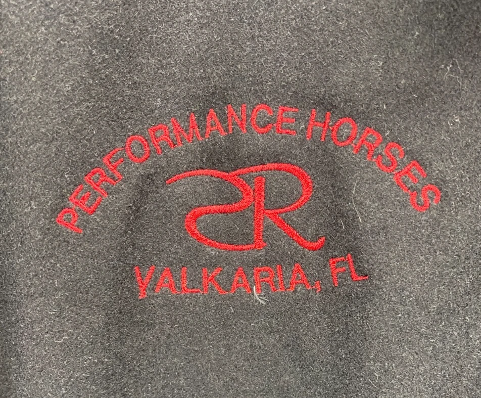 Chaqueta Schneiders All American Quarter Horse Congress 2013 XL Cuero Negro Lana Foto 4 de 4