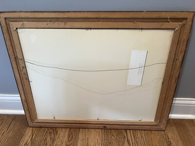 Vtg Bouvier de Cachard Reproduction Print on Canvas 1964 Piazza