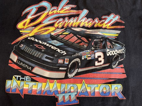 Vintage 1990 Dale Earnhardt the intimidator 3 Tour T-Shirt Large NASCAR  - Bild 1 von 9