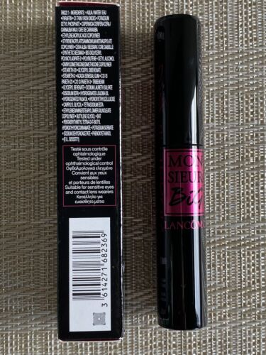 Lancome Monsieur Big Mascara 01 Black Full Size 10ml - Picture 7 of 8