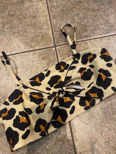 NWT Animal Print Girls Art Class Swim Top 10/12 - Picture 2 of 3